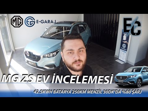 MG ZS EV İNCELEMESİ 1.BÖLÜM | TÜRKİYE'DE İLK E-GARAJ'DA