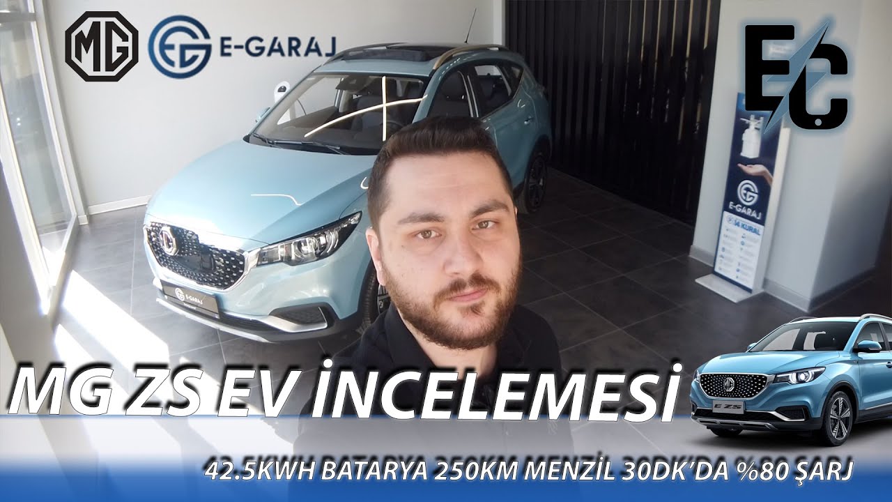 MG ZS EV İNCELEMESİ 1.BÖLÜM TÜRKİYE�DE İLK EGARAJ�DA YouTube