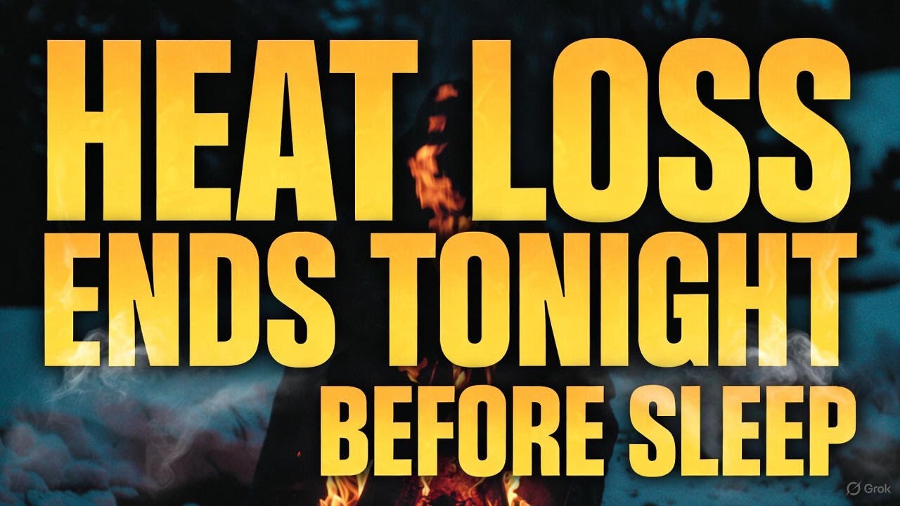 The old winter bedtime preparation that reduced heat loss before sleep