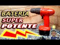 Super Bateria de Lítio (faça você mesmo) para sua parafusadeira.