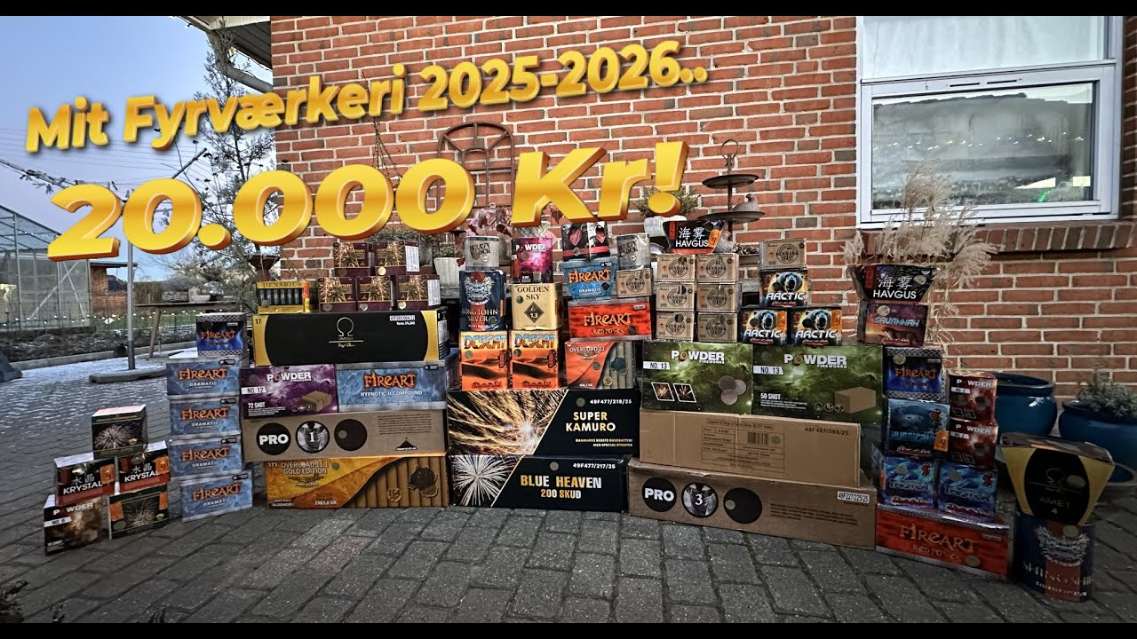 Mit Fyrværkeri 2025-2026!