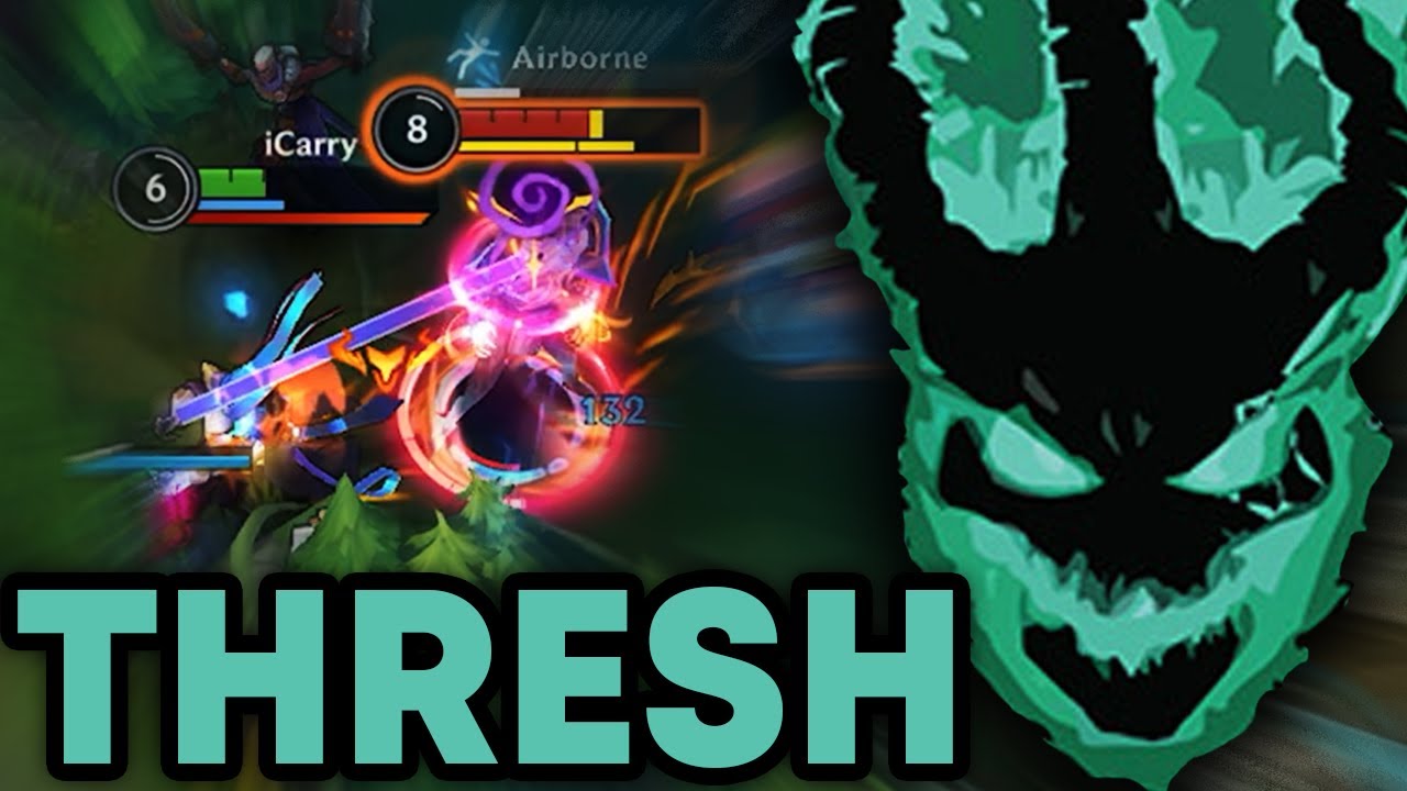 Wild Rift Thresh Support Gameplay in Season 18 (Build & Runes) - YouTube
