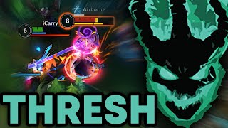 Wild Rift Thresh Support Gameplay in Season 18 (Build &amp; Runes)