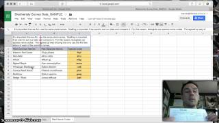 Data Entry 1 - Ecology Study