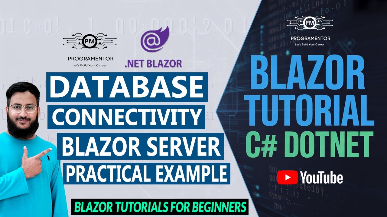 Database Connectivity In Blazor Server | Practical Example | SQL ...