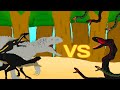 Indominus rexindoraptor and scorpius rex vs anacondas  auto rpg anything