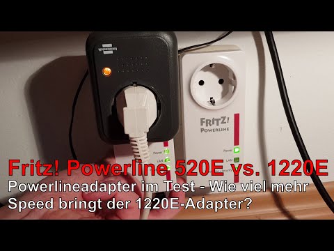 AVM Fritz!Powerline 1220E vs. 520E im Test - wie groß ist der Geschwindigkeitsgewinn wirklich? ?