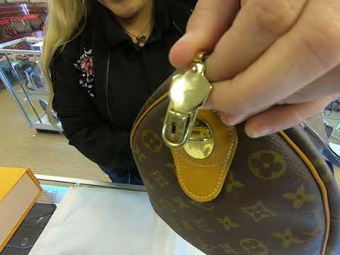 Louis Vuitton Speedy 30 Vintage French Company Satchel Handbag