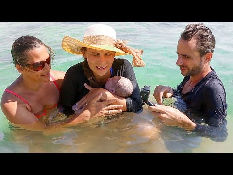 Mon Accouchement dans la Mer des Caraïbes | Family Coste