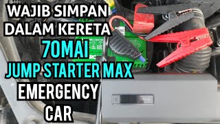 70mai Jump Starter Max | Power Bank PALING POWER |  Emergency Car Battery