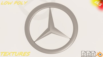Emblem Mercedes(part 1) | CGTrader