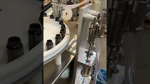 BID ON EQUIPMENT Item: 390405 - Monoblock Automatic Piston Filler, Cap Tightening Machine