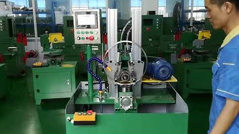PX2000W-3 Semi-automatic grooving/chamfer machine for SWG ring(www.flyseals.com)