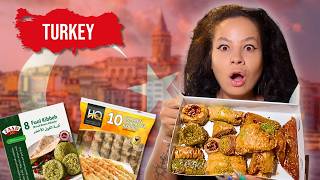 I Tried Food from the TURKISH SUPERMARKET for the 1st Time!