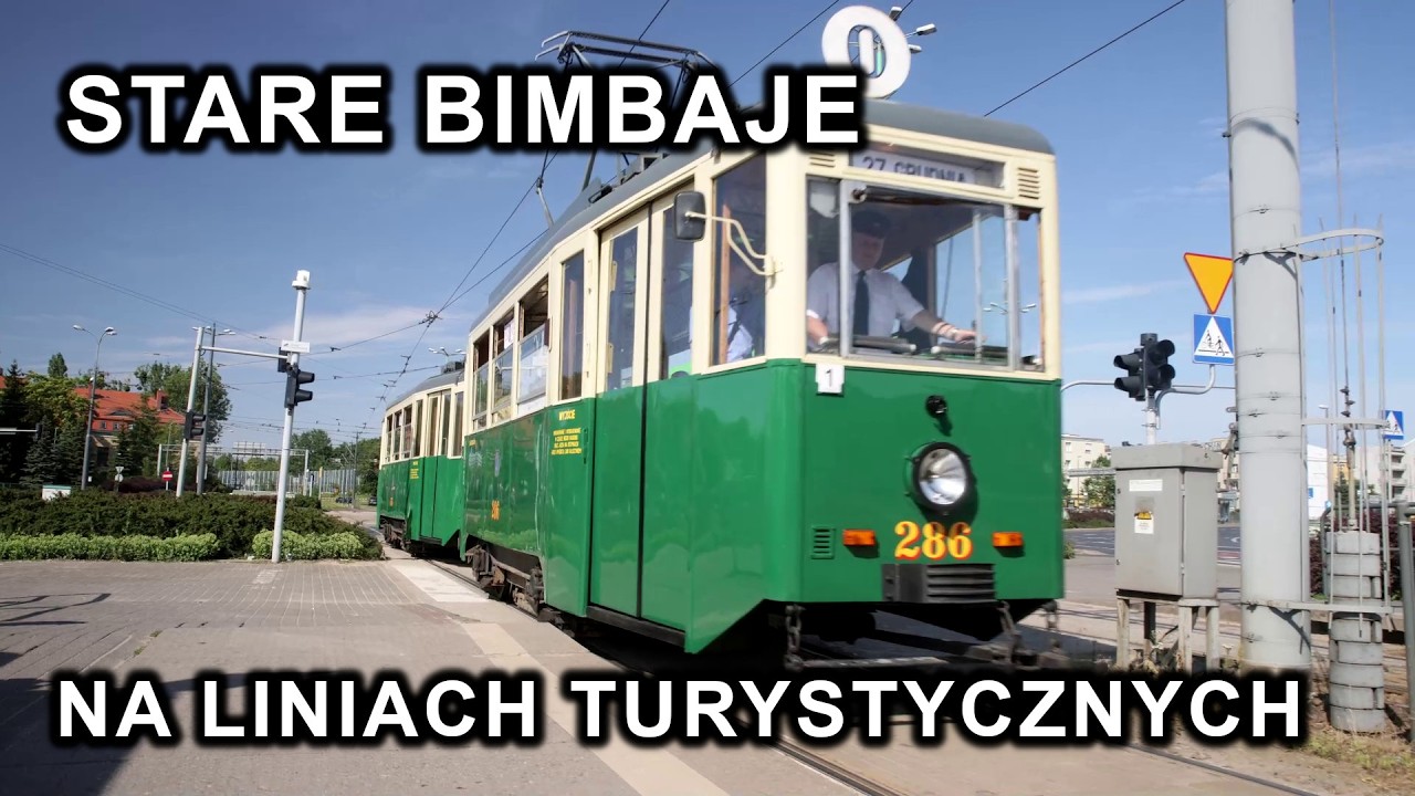 Stare bimbaje na liniach turystycznych w Poznaniu.