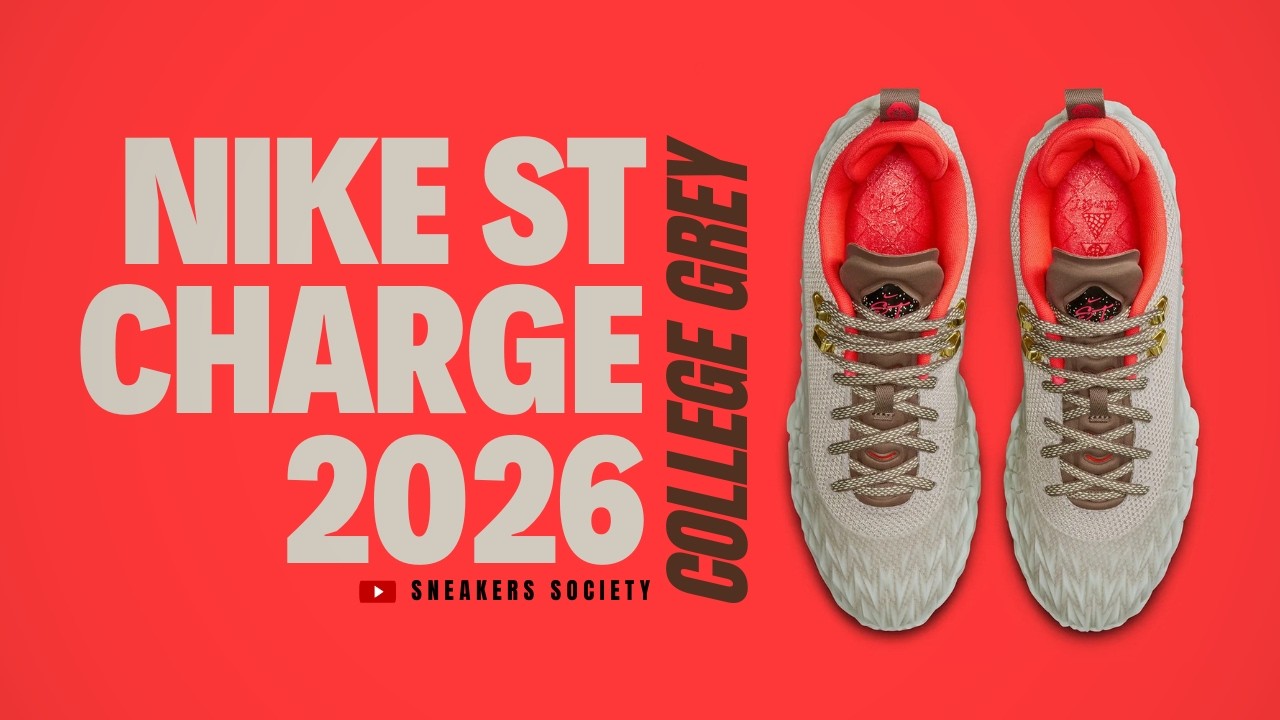 COLLEGE GREY 2026 Nike ST Charge | DETAILED LOOK + PRICE - YouTube