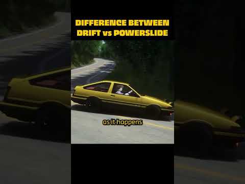 DRIFT vs POWERSLIDE #shorts #assettocorsa #simracing