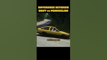 DRIFT vs POWERSLIDE #shorts #assettocorsa #simracing