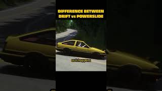 DRIFT vs POWERSLIDE #shorts #assettocorsa #simracing