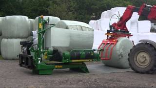 McHale 991 LBER - Rundballenwickeln .... aber richtig !