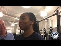 UConn Women&#39;s Basketball Postgame (Ohio State) - Megan Walker