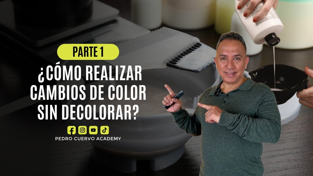 #colorimetría PARTE 1 ¿Cómo realizar cambios de color sin decolorar?