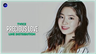 Twice (트와이스) - Precious Love - Line Distribution - Farnat Distributions