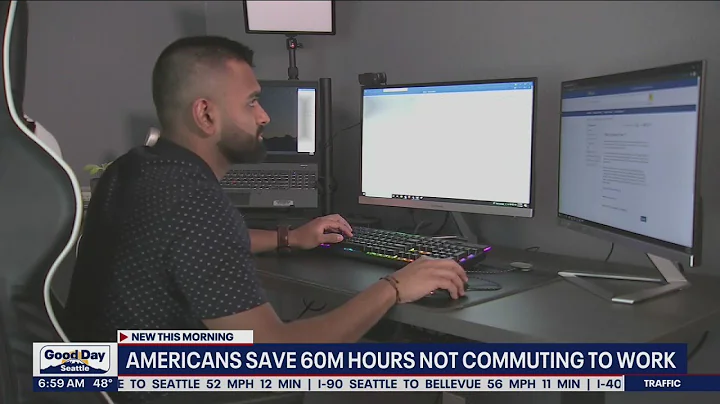 Americans save 60 million hours not commuting to work | FOX 13 Seattle
