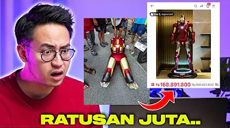 REAKSI KOLEKTOR MAINAN LIAT IRON MAN AHMAD SAHRONI DIJARAH..
