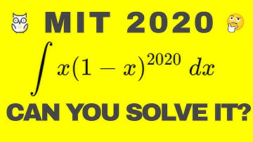 MIT Integration Bee 2020 #16