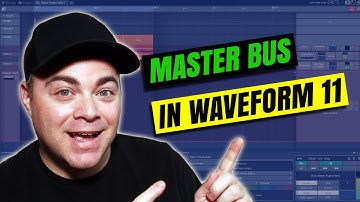 Tracktion Waveform 11 Tutorial - Create a Master Bus or Master Track