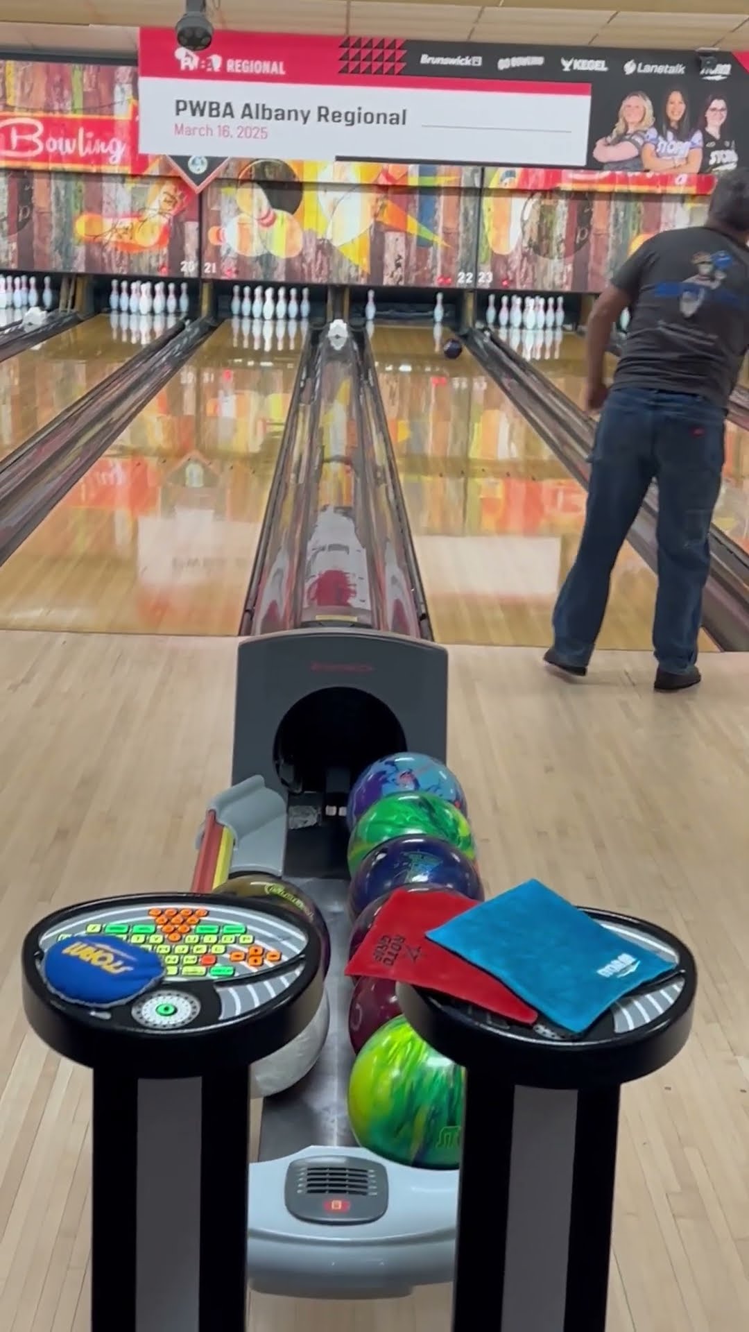 Bowling Ball Hits The Pins || ViralHog