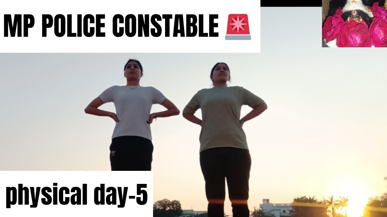 Mp police constable 🚨 physical day -5 daily physical routine 