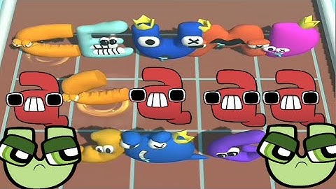 Merge Alphabet Lore Run level 33 Gameplay Walkthrough