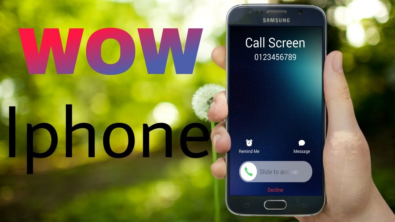 How To Change Incoming Call Screen In Android Mobile 