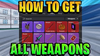 How to get *EVERY* Weapon in meme sea!