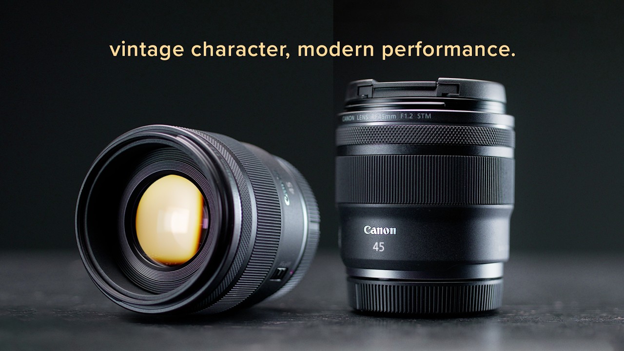Vintage Character, Modern Performance. ~ Canon RF 45mm f/1.2