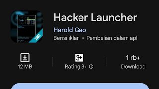 Review Aplikasi Hacker Launcher yang ada diPlayStore screenshot 5