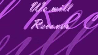 Recover- Natasha Bedingfield | *Lyric Recovery Video*