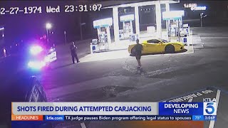 Shots fired during attempted carjacking in Orange County