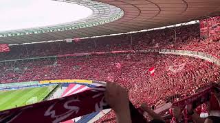 DFB Pokalfinale - 1.FC Kaiserslautern - Bayer Leverkusen - Palzlied in Berlin