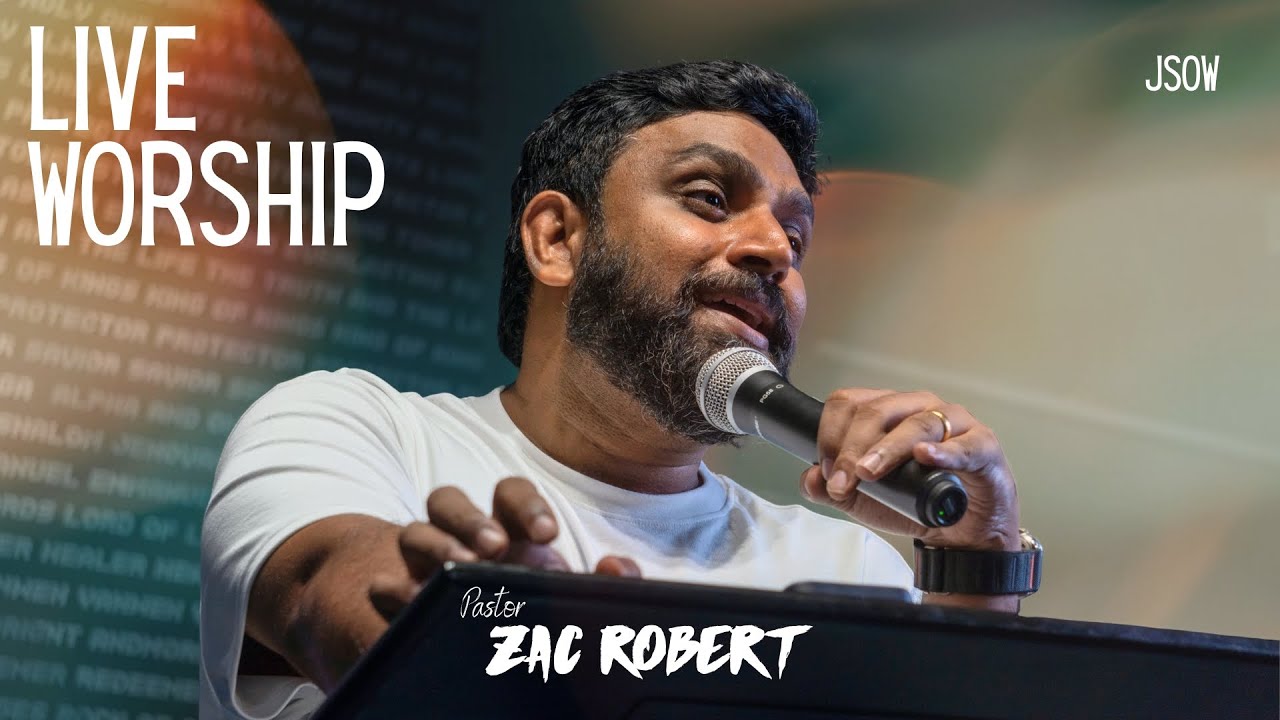 ZAC ROBERT I LIVE WORSHIP  I JERUSALEM SCHOOL OF WORSHIP