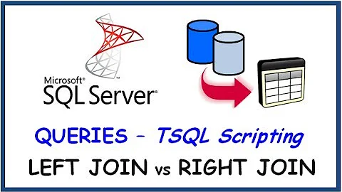SQL SERVER - QUERIES - FROM CLAUSE - LEFT JOIN vs RIGHT JOIN