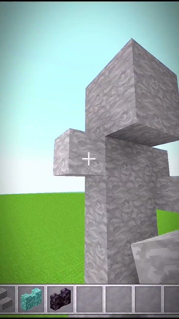 Статуя рыцаря в майнкрафте!🗡️🛡️ #minecraft #minecraftbuilding # ...