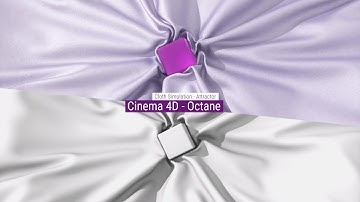 Cinema 4D Tutorial | Cloth Simulation - Attractor