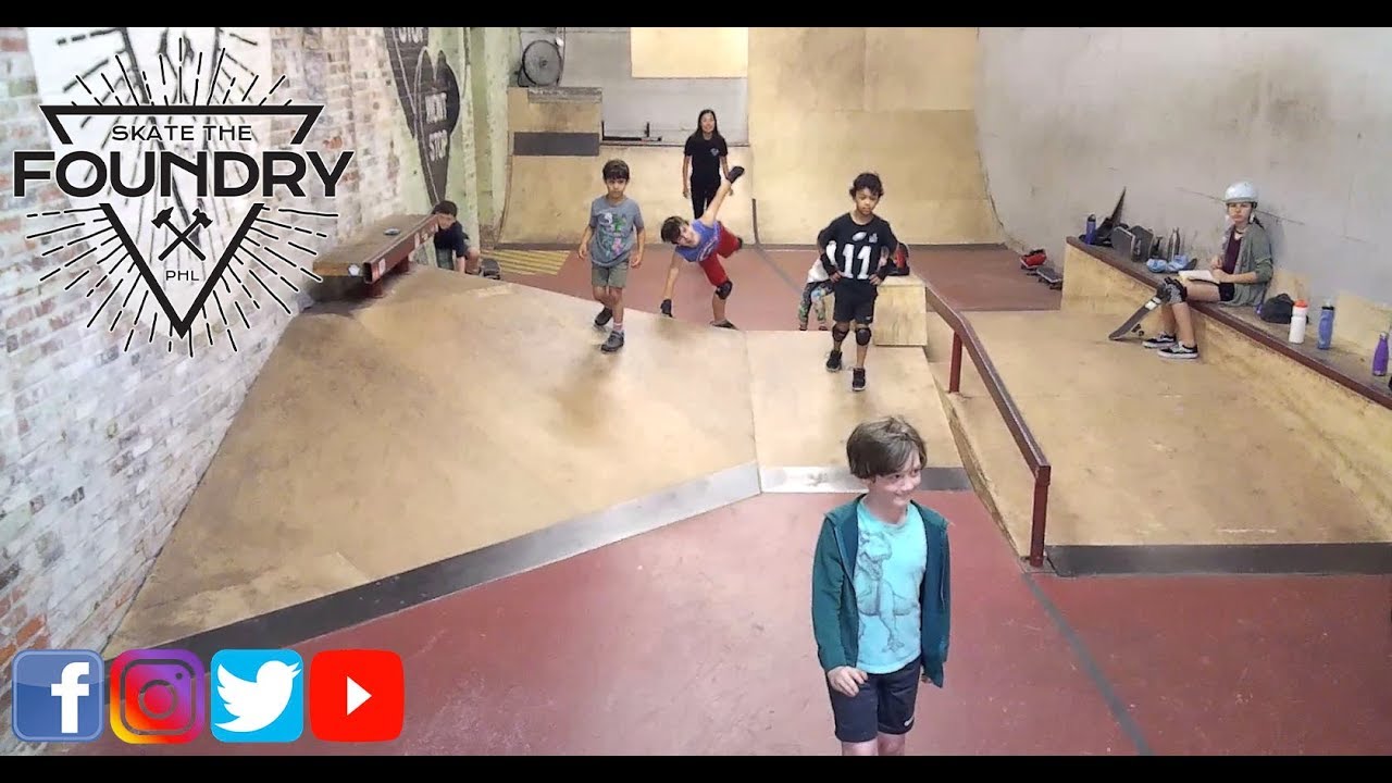 Skate The Foundry summer camp class 6/4-6/10/19 - YouTube