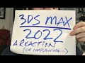 3ds Max 2022 - New Features Reaction