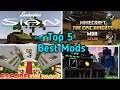 Top 5 best addon for Minecraft pe | minecraft | mods |