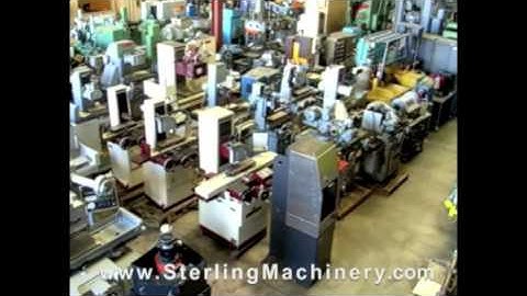 6.500" Used Sunnen Honing Machine, Mdl. MBB-1660, Sunnen PF150 Filter #A1801