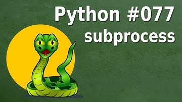 Python-Programmierung - subprocess